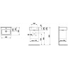 Раковина LAUFEN LIVING 45x38 8.1543.2.000.104.1